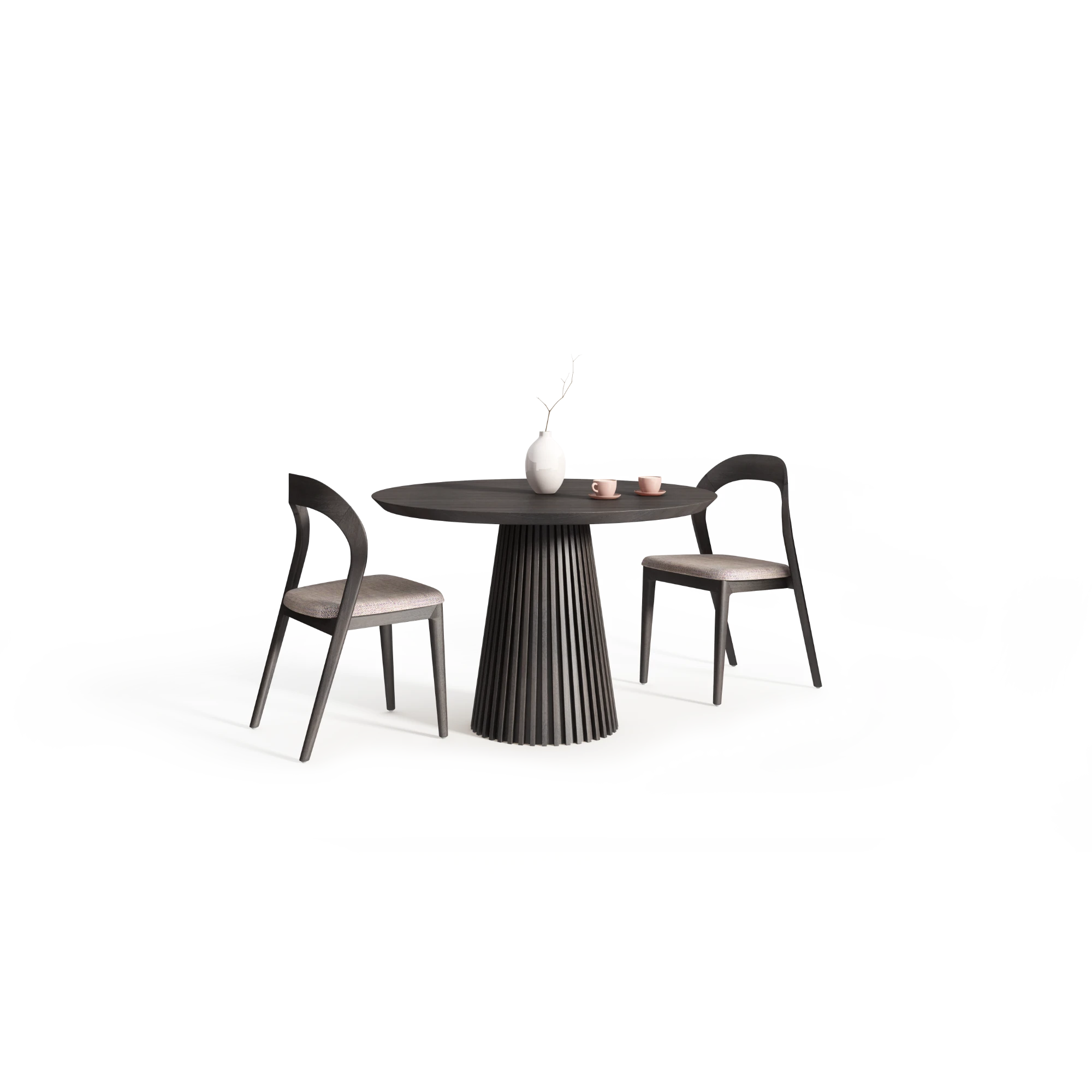 Kolekcja Fortezza, którą tworzy stół i dedykowane krzesła