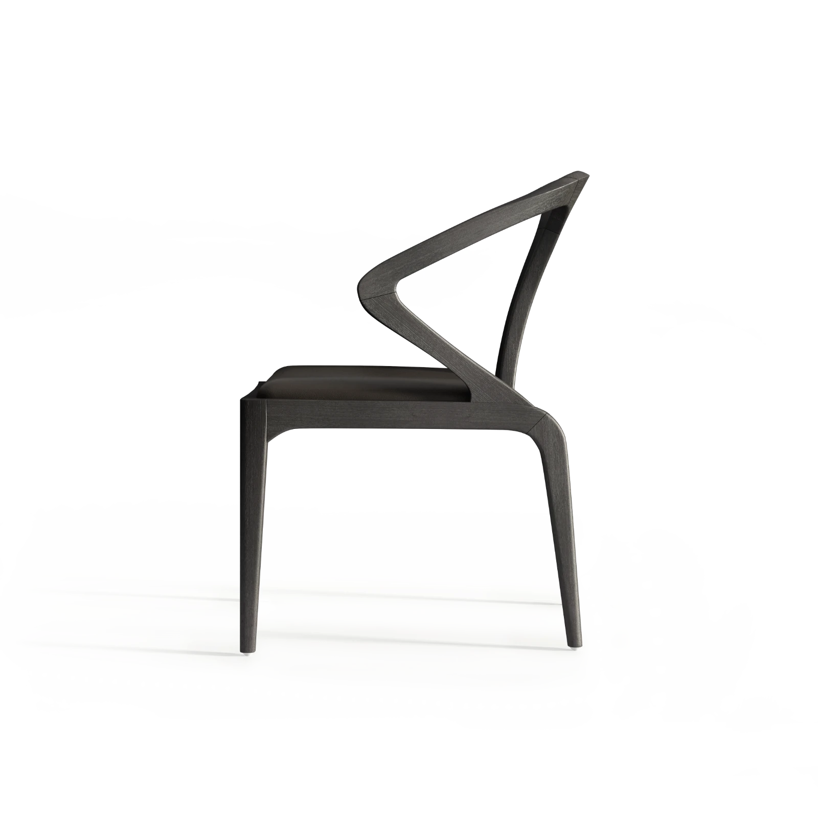 Krzesło z litego drewna