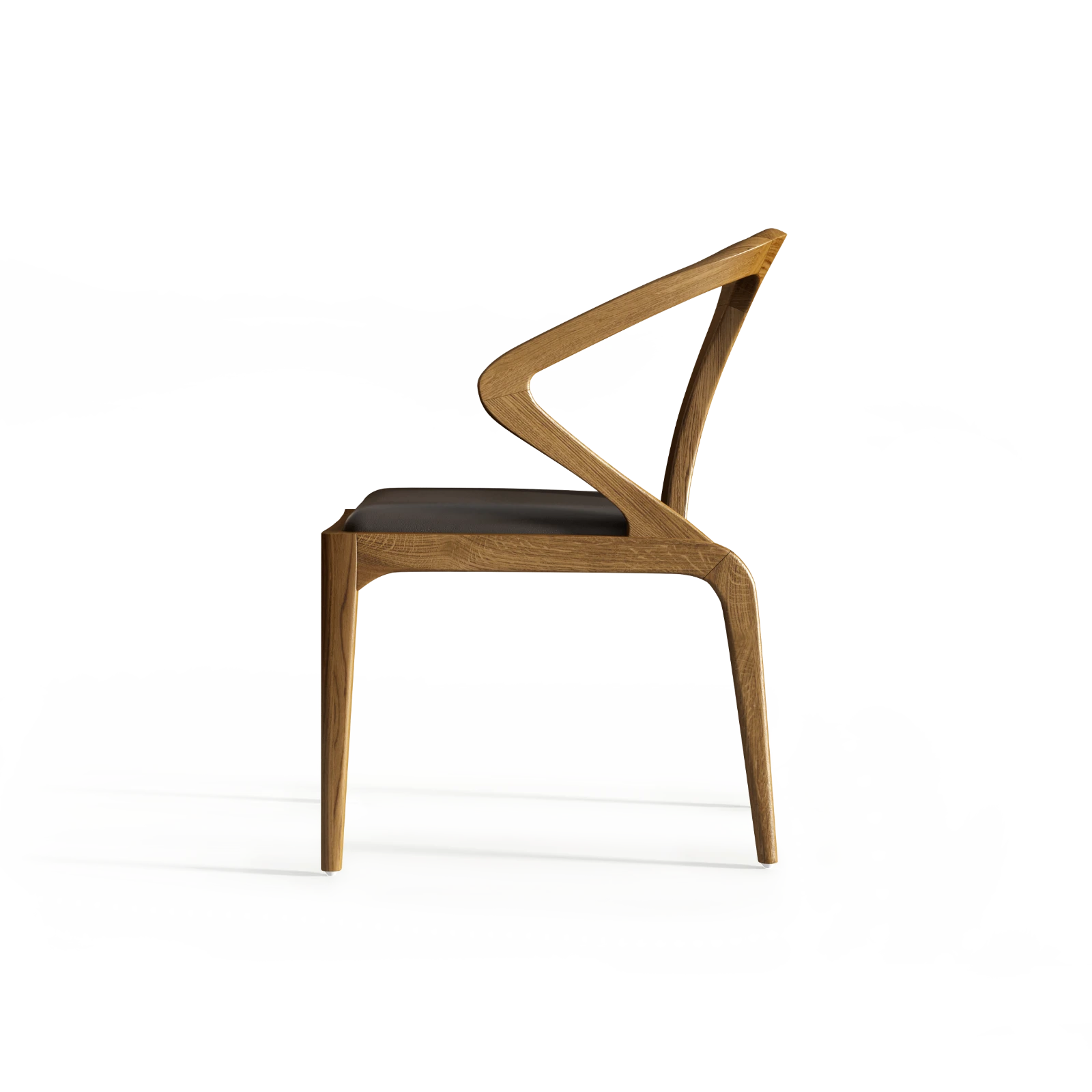 Krzesło z litego drewna