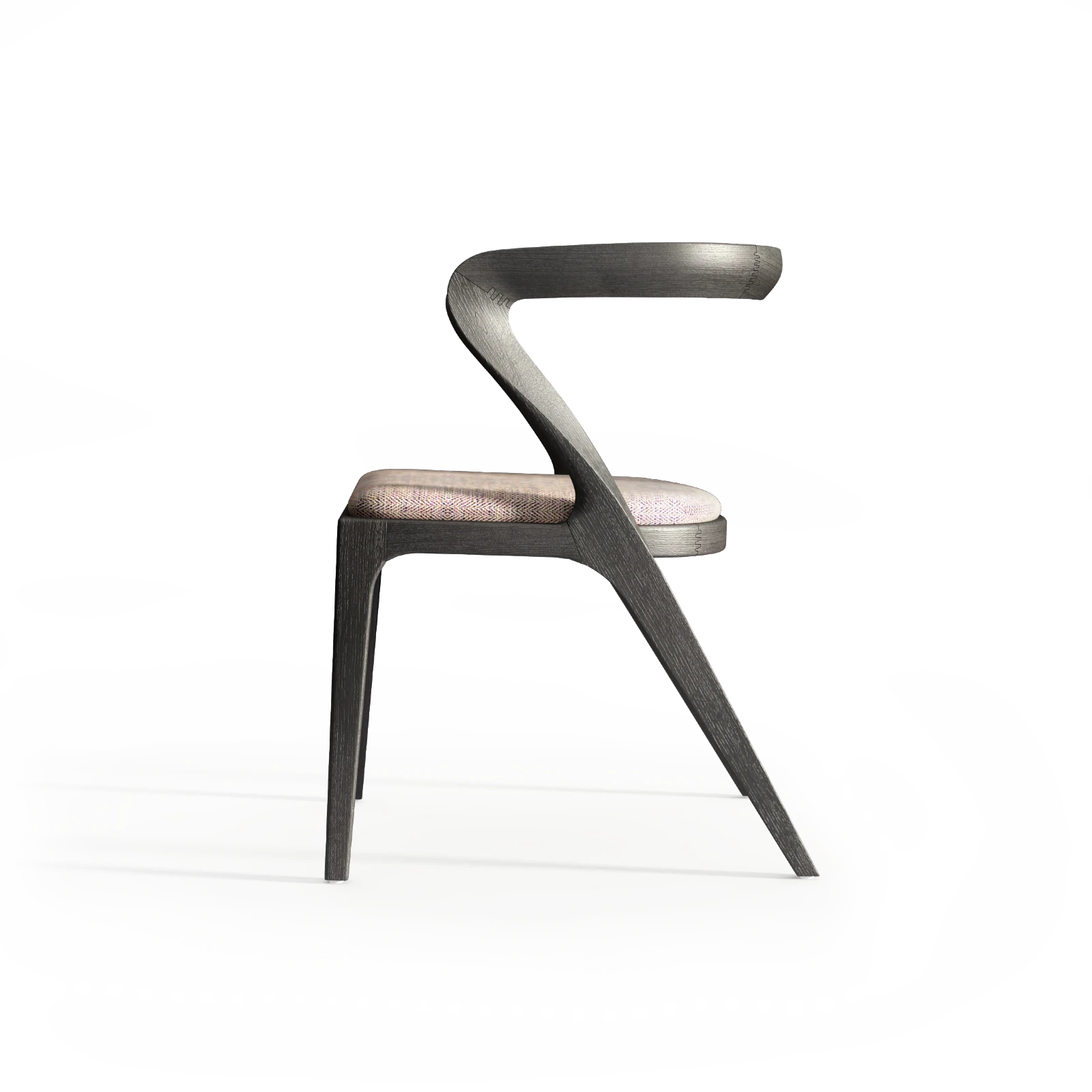 Krzesło z litego drewna