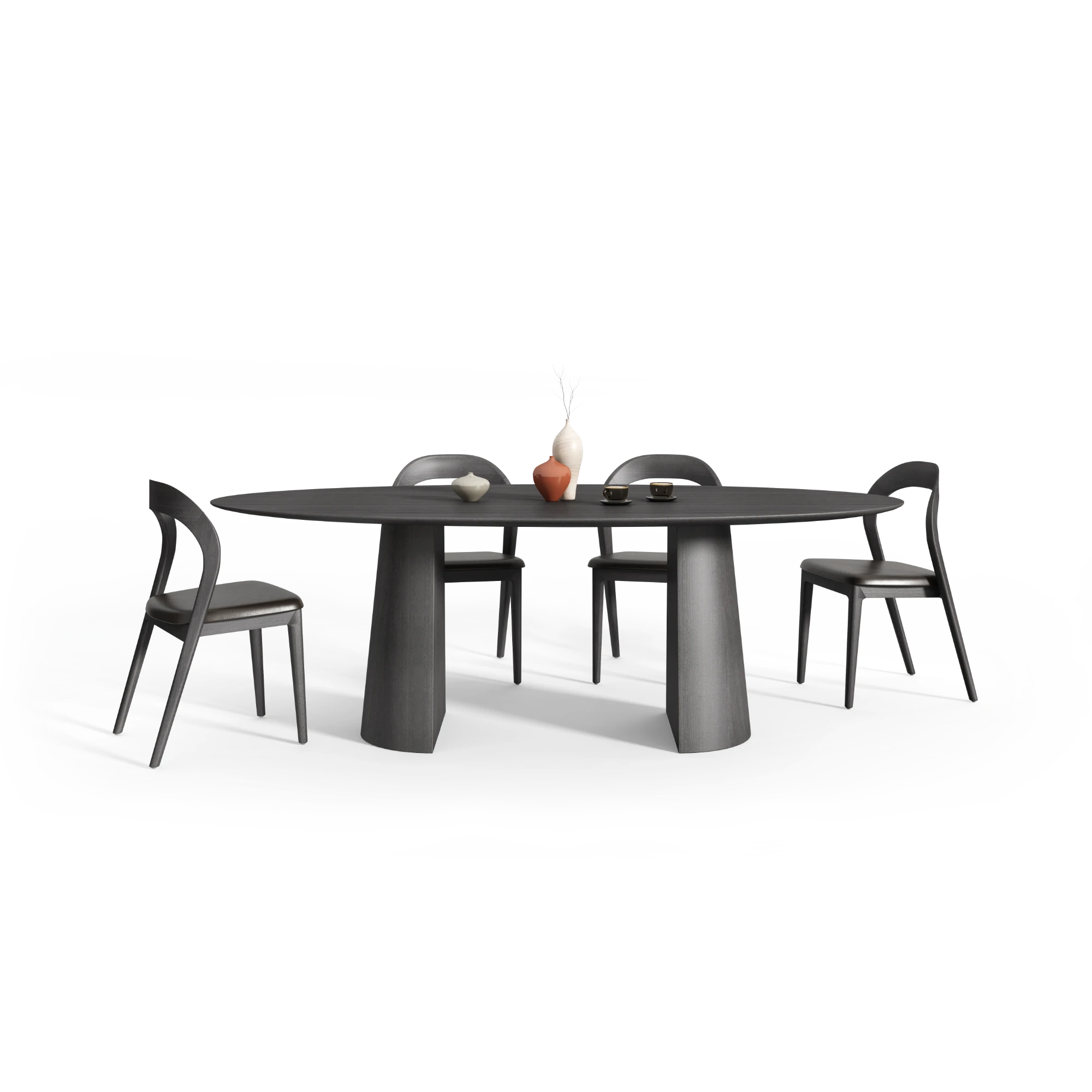 Kolekcja Corrente, którą tworzy stół i dedykowane krzesła