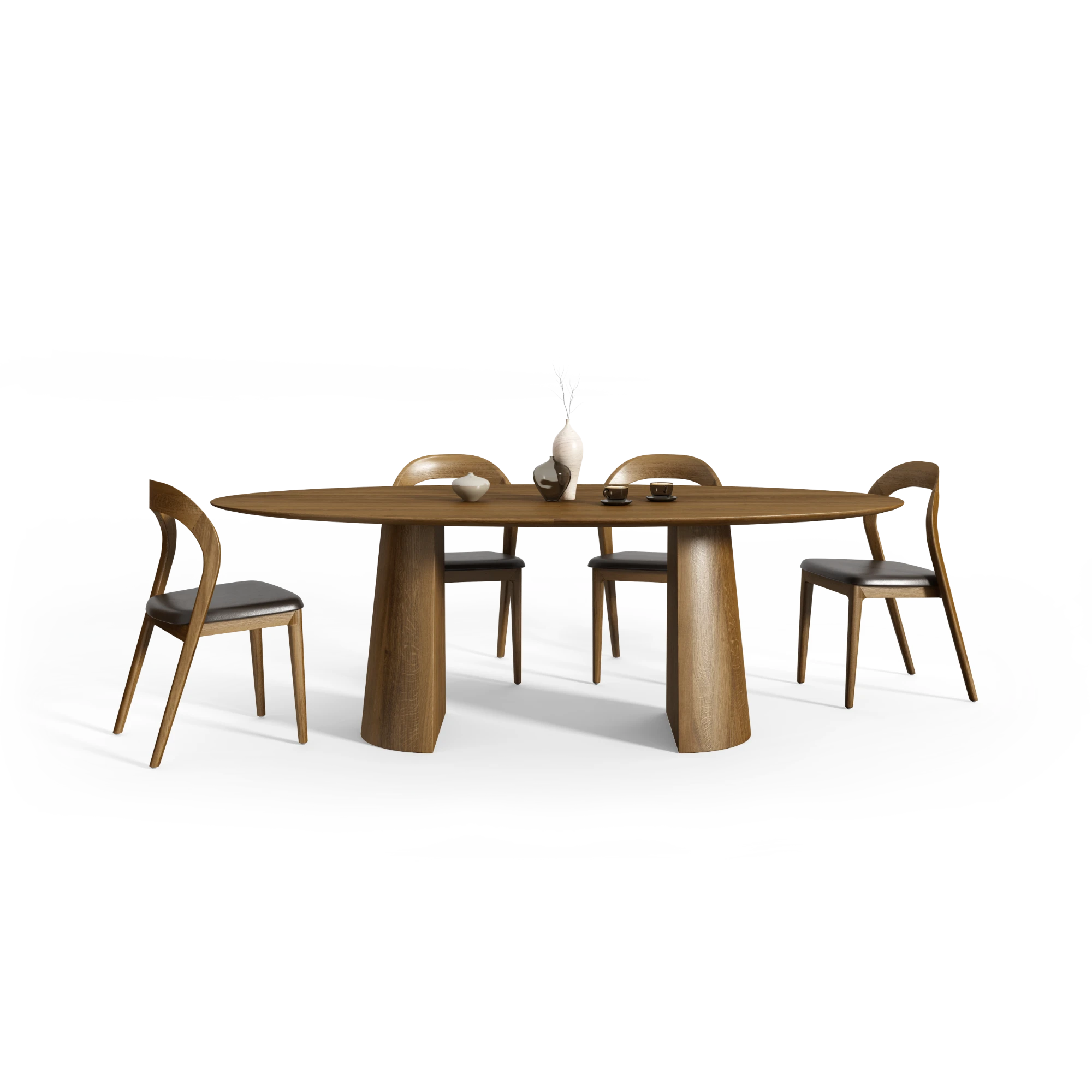 Kolekcja Corrente, którą tworzy stół i dedykowane krzesła