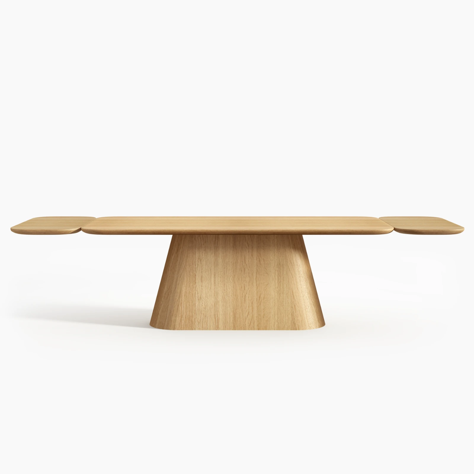 Stół z litego drewna z systemem dostawek