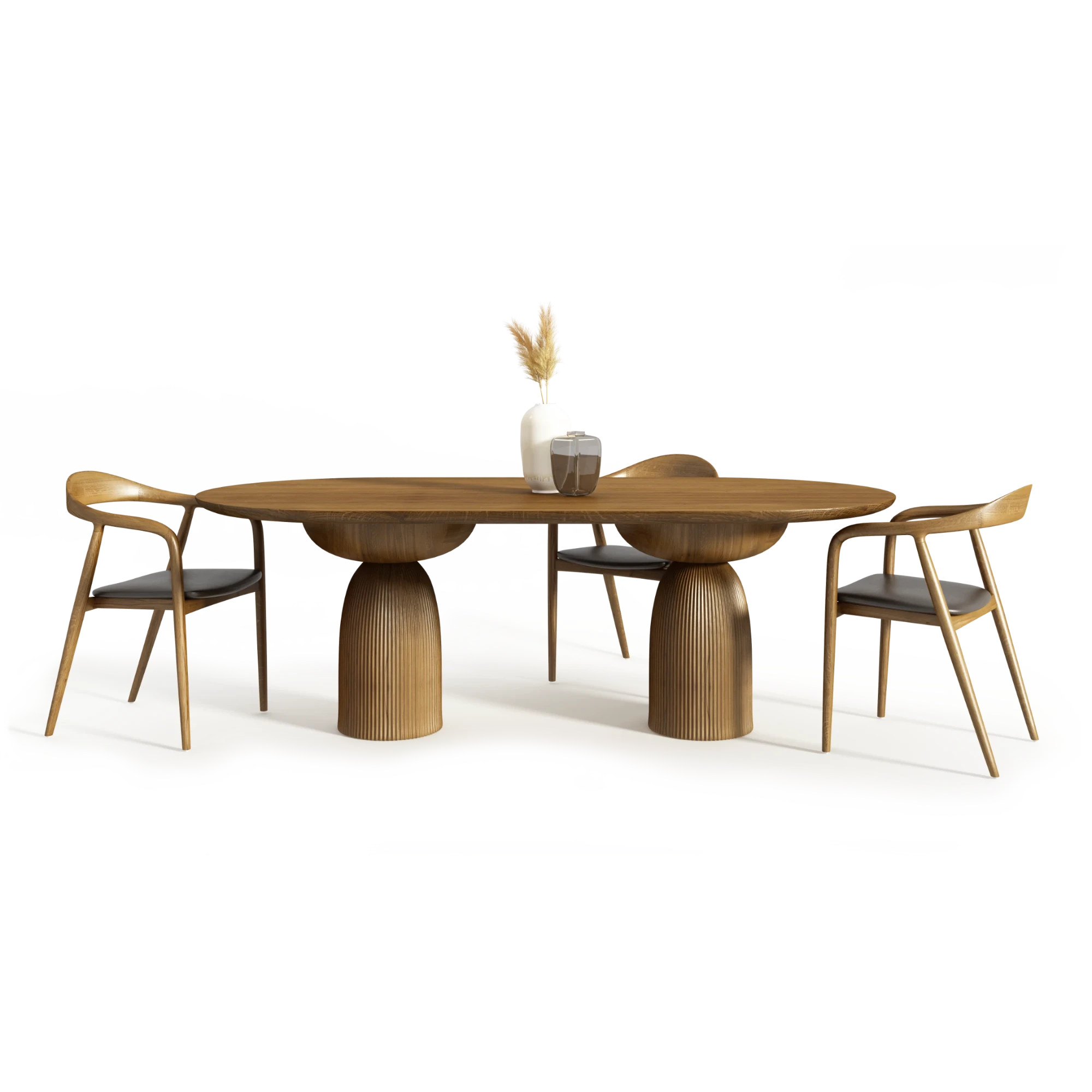 Kolekcja Morello, którą tworzy stół i dedykowane krzesła