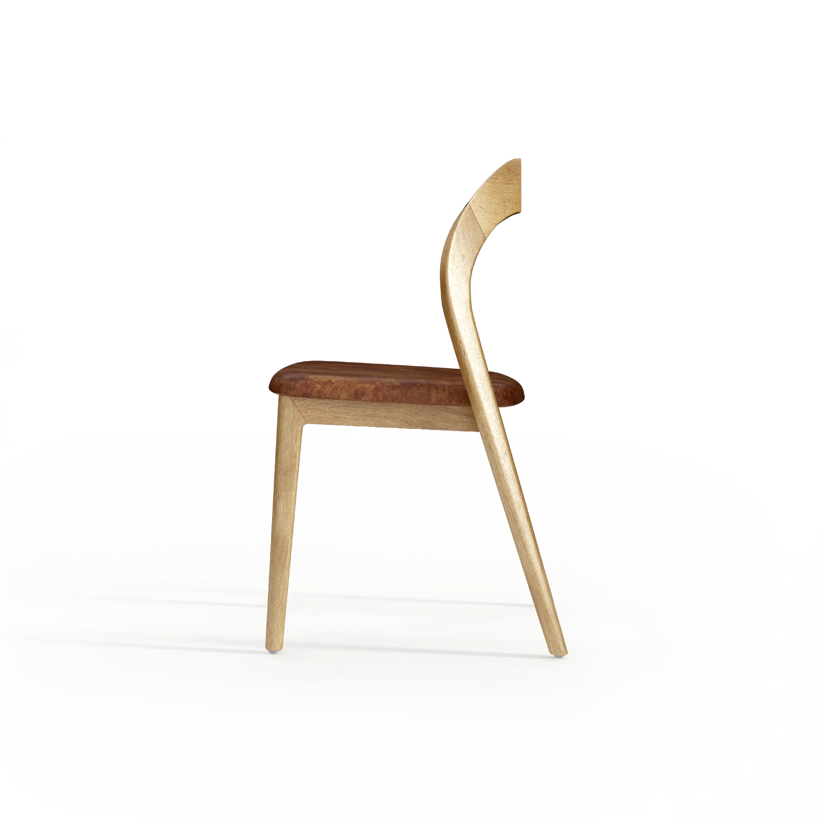 Krzesło z litego drewna