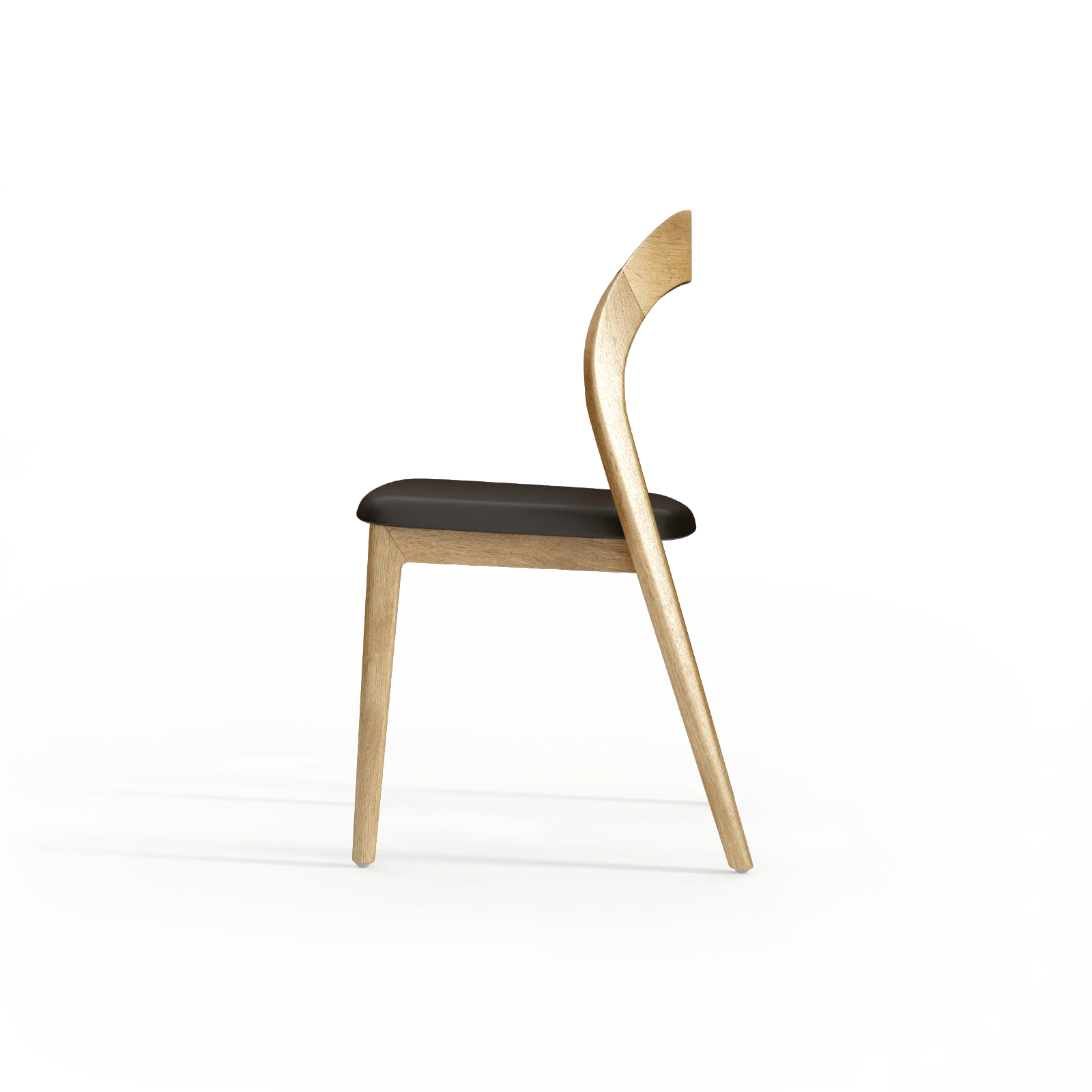 Krzesło z litego drewna