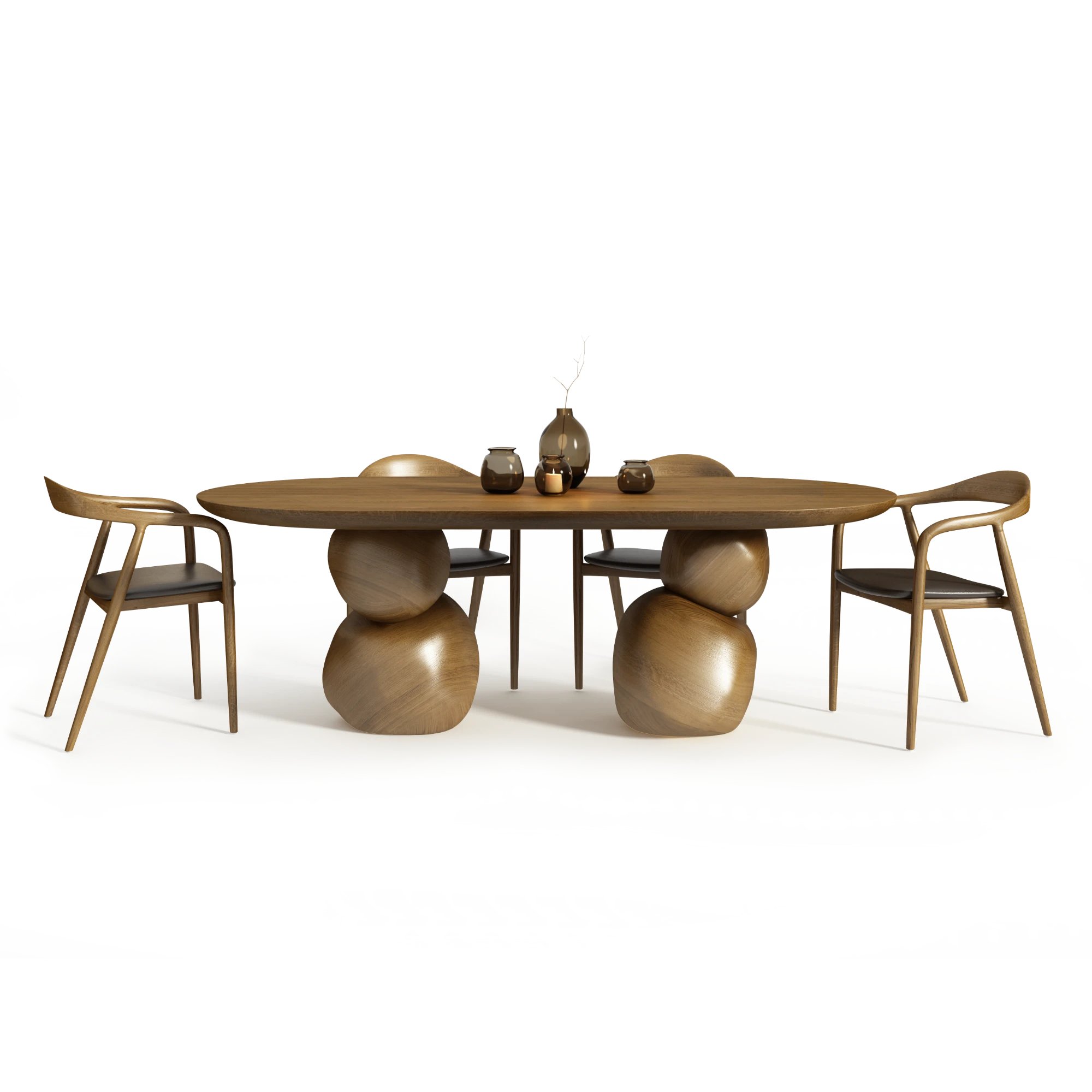 Kolekcja Terrano, którą tworzy stół i dedykowane krzesła