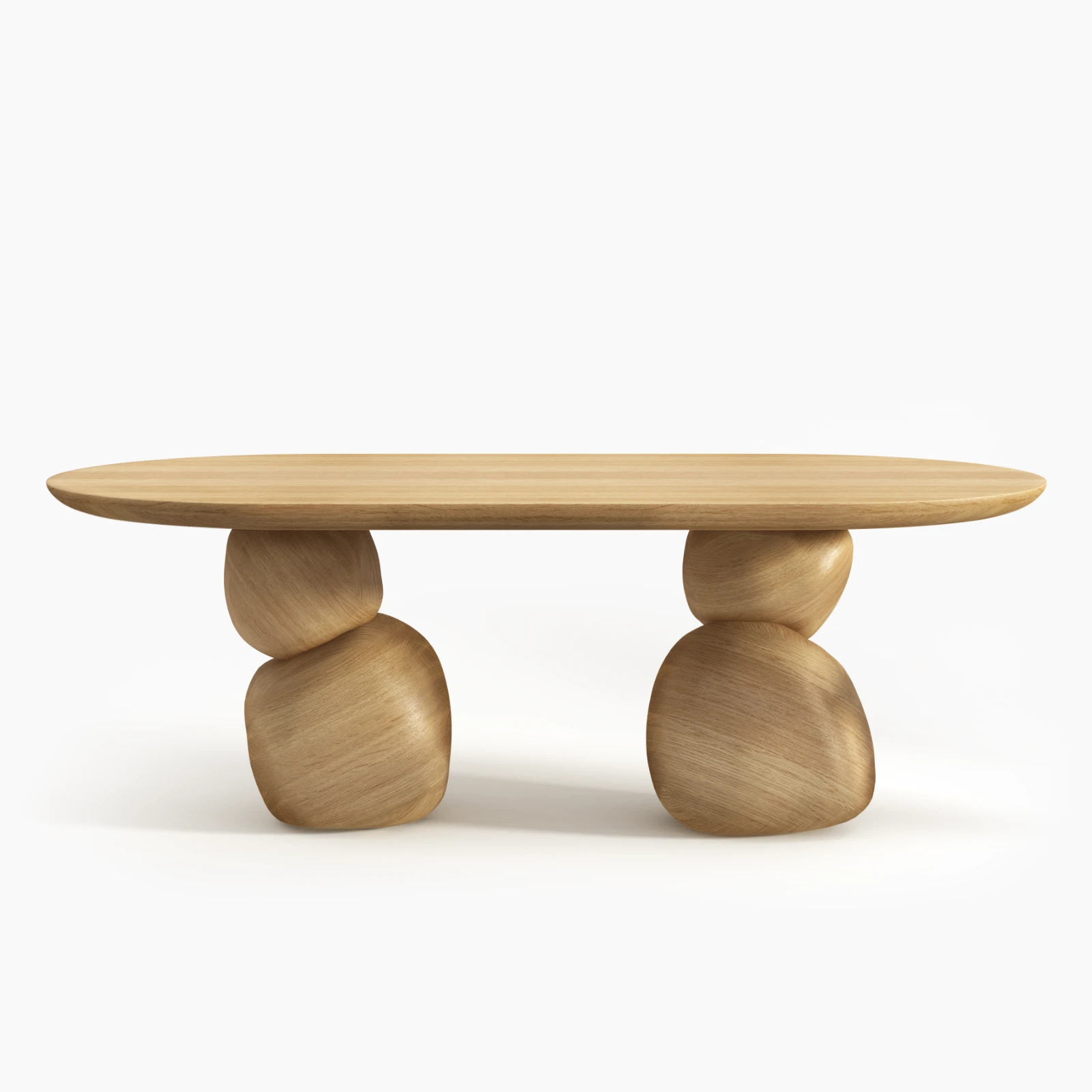 Kolekcjonerski stół z litego drewna