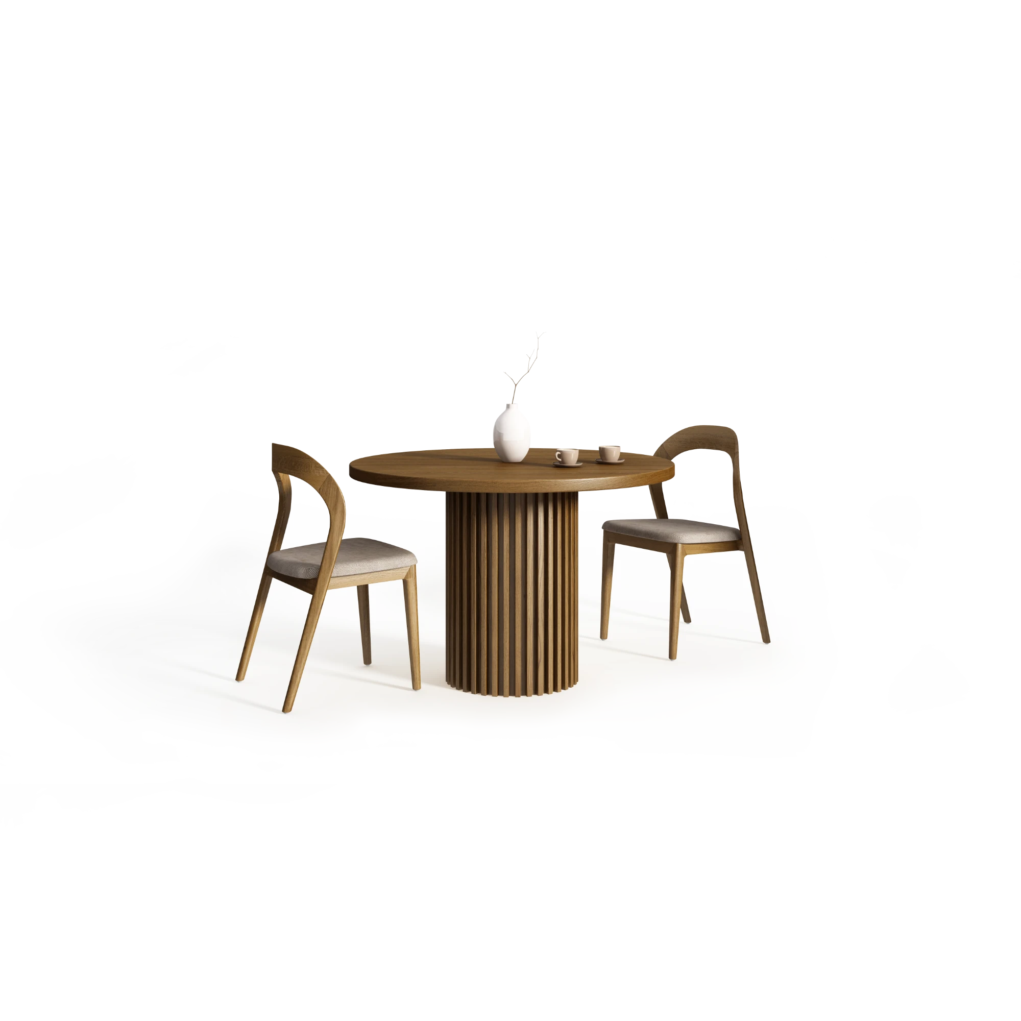 Kolekcja Fortezza, którą tworzy stół i dedykowane krzesła